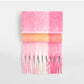 Beechfield Fluffy Check Scarf