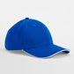 Beechfield EA Org 6 Panel Cap SWich Peak