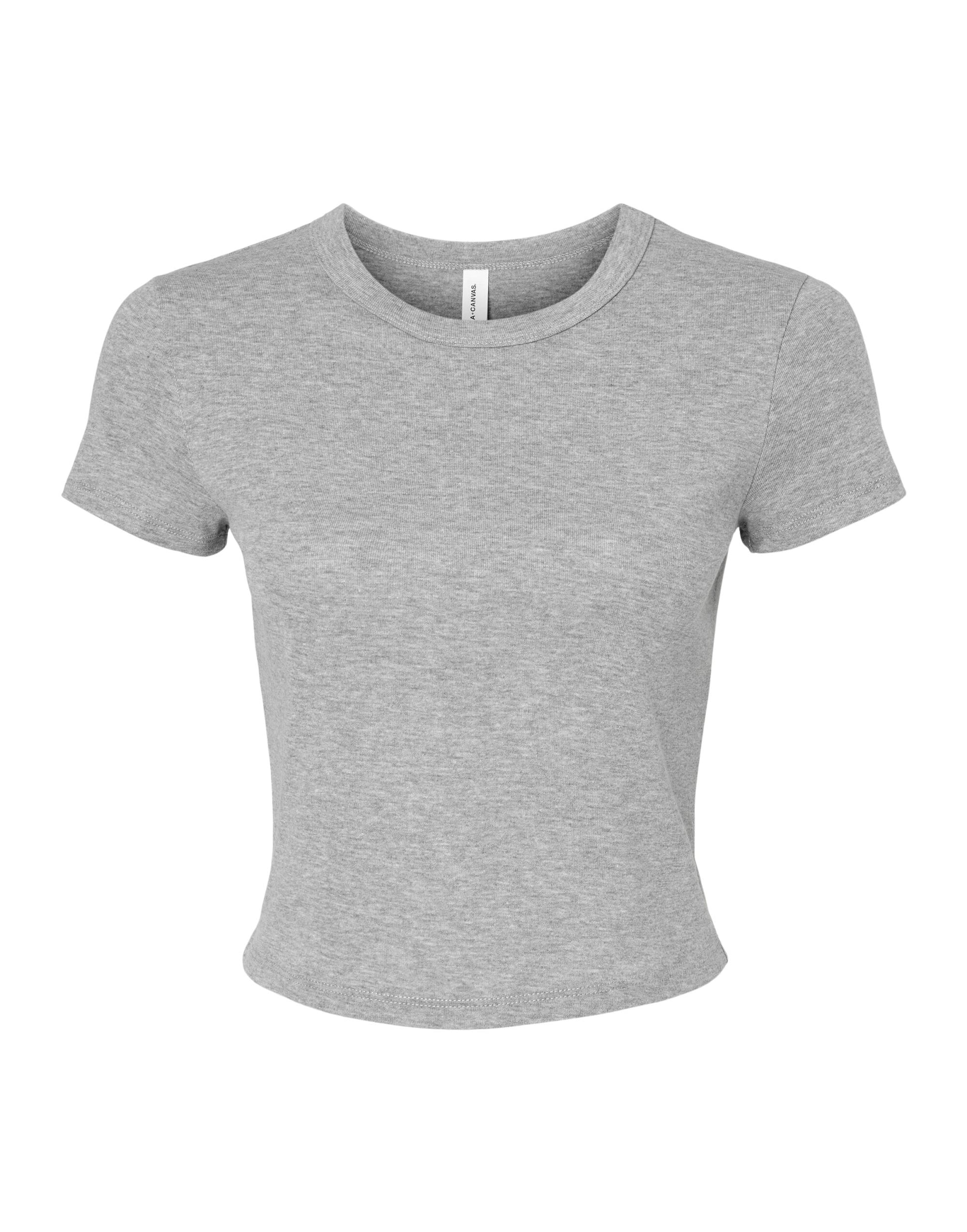 Bella Women's Micro Rib Baby Tee
