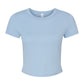 Bella Women's Micro Rib Baby Tee