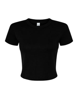 Bella Women's Micro Rib Baby Tee