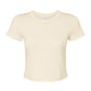 Bella Women's Micro Rib Baby Tee