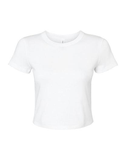 Bella Women's Micro Rib Baby Tee