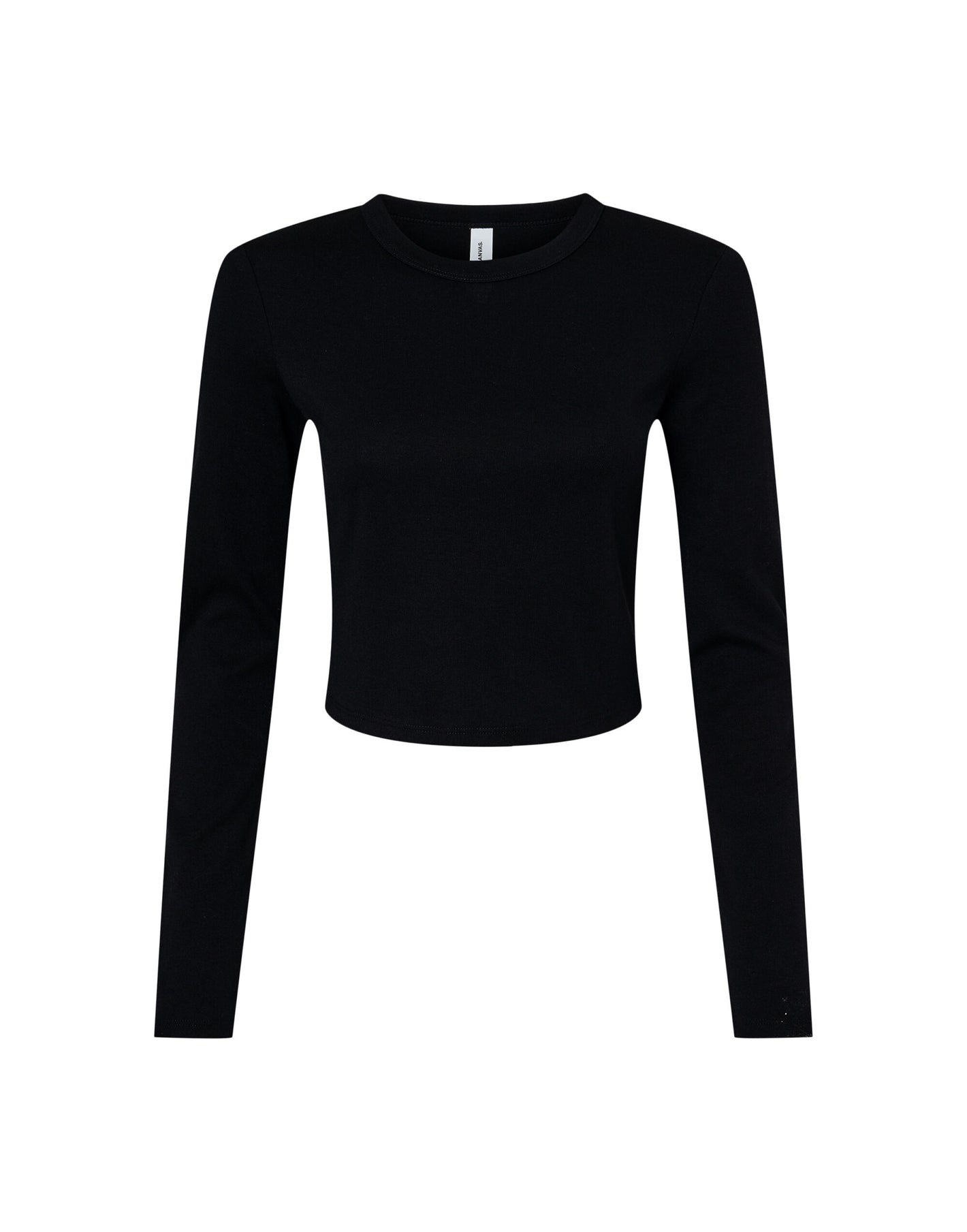 Bella Women's Micro Rib Long Sleeve Tee
