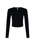 Bella Women's Micro Rib Long Sleeve Tee