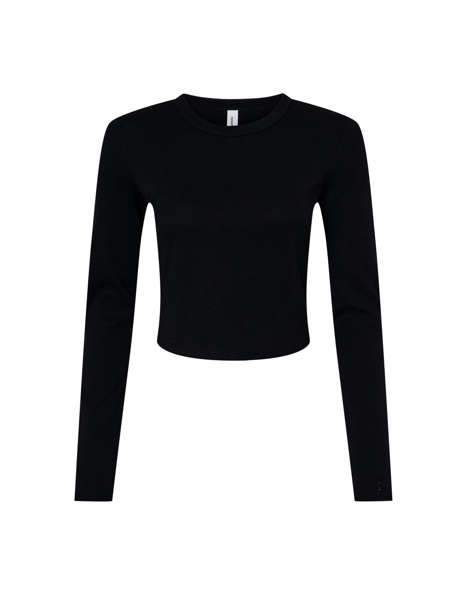 Bella Women's Micro Rib Long Sleeve Tee