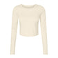 Bella Women's Micro Rib Long Sleeve Tee