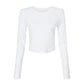 Bella Women's Micro Rib Long Sleeve Tee