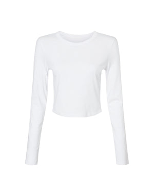 Bella Women's Micro Rib Long Sleeve Tee