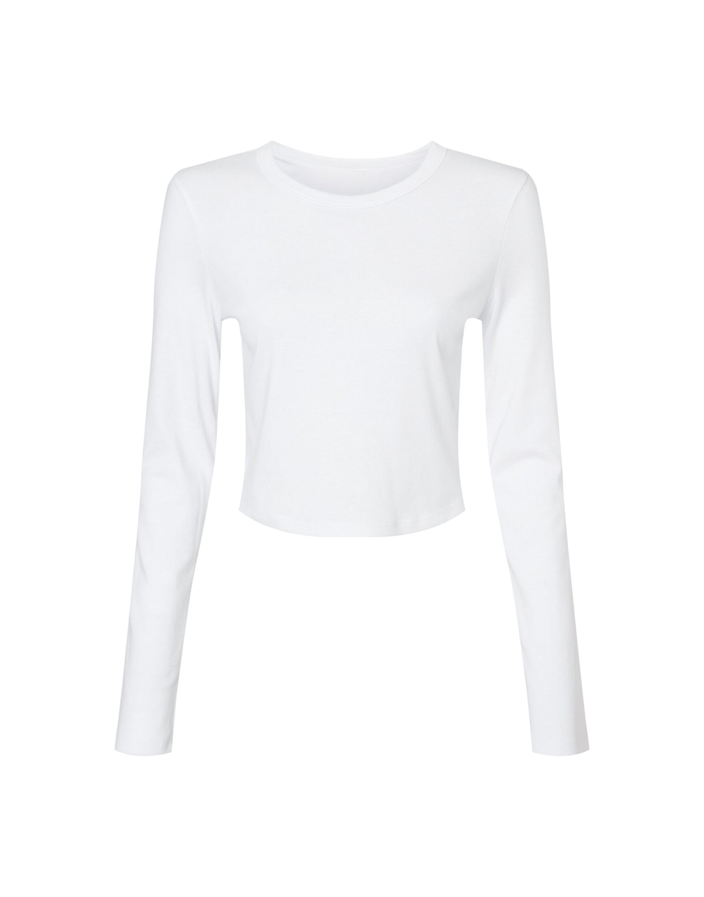 Bella Women's Micro Rib Long Sleeve Tee