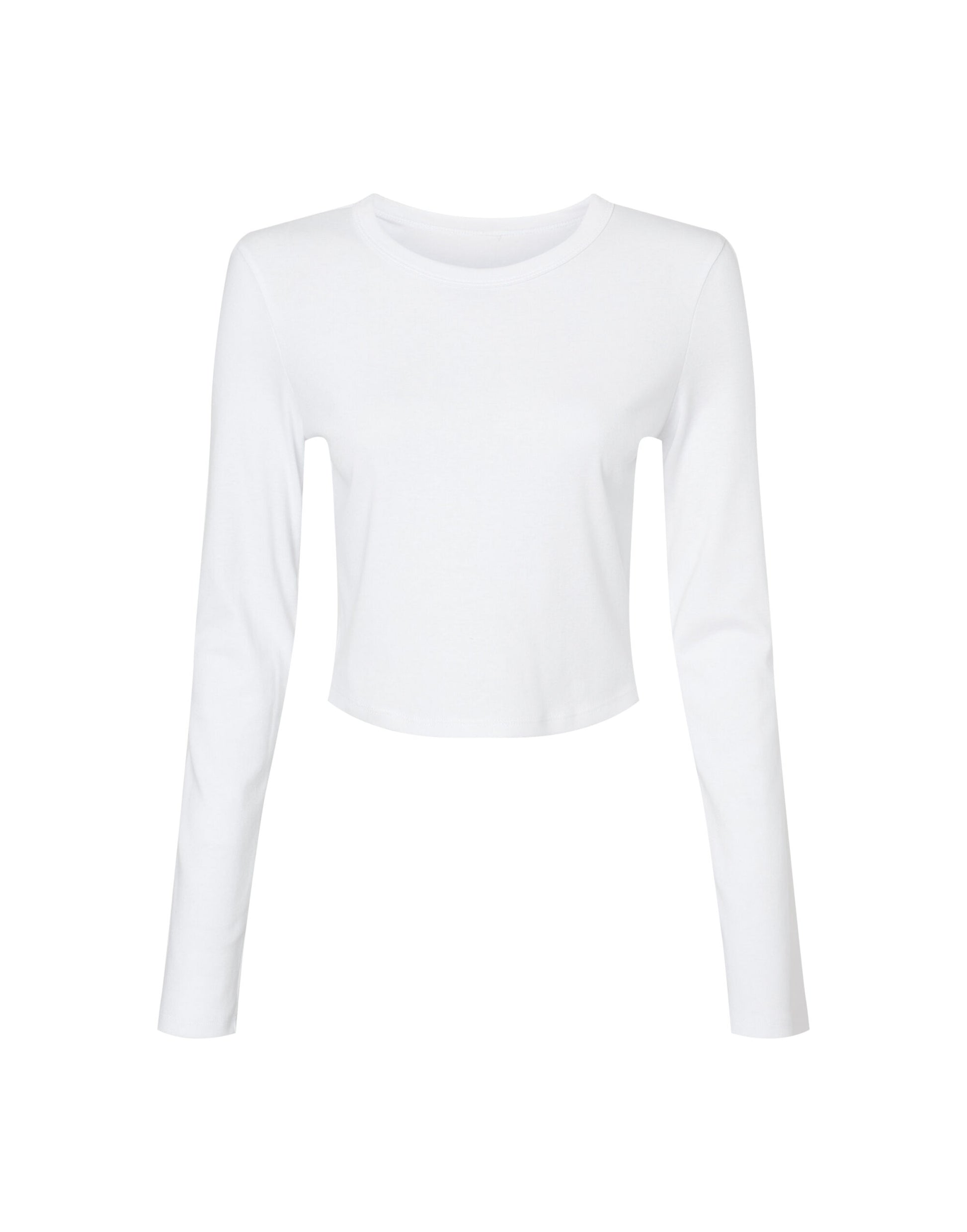 Bella Women's Micro Rib Long Sleeve Tee