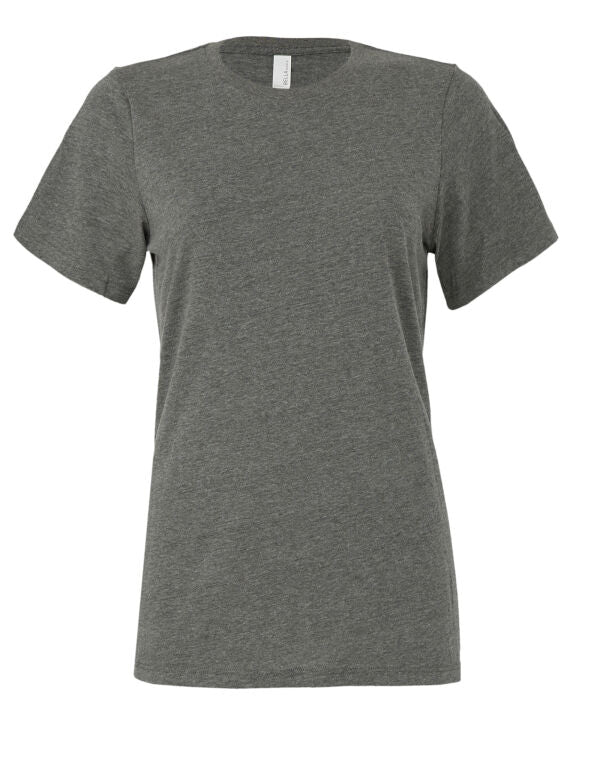 Bella Womens Relaxed Heather Jersey SS T