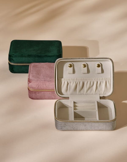 Bagbase Velvet Travel Jewellery Box