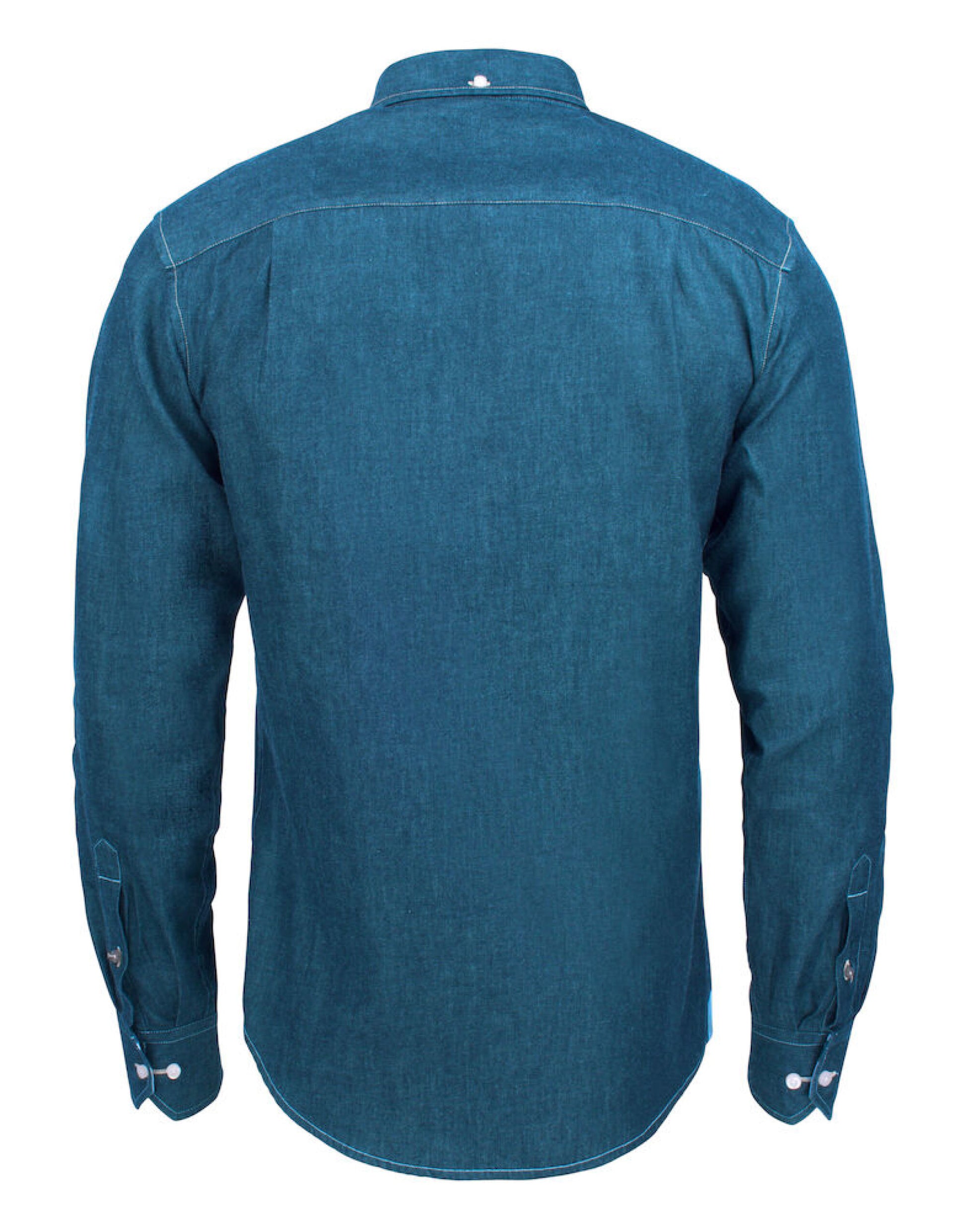 James Harvest Jupiter Denim Look Shirt