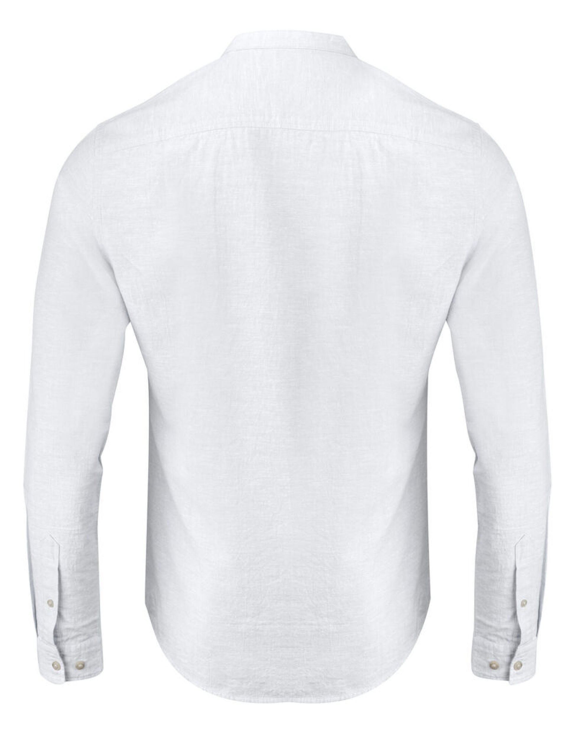 James Harvest Townsend Linen-Blend Shirt