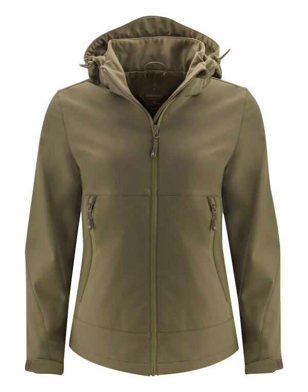 James Harvest Lodgetown Ladies Softshell