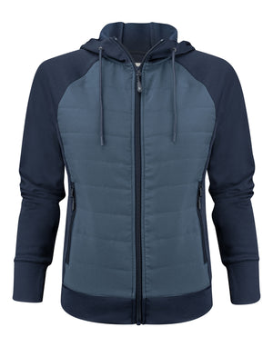 James Harvest Keyport Ladies Hood Sweat