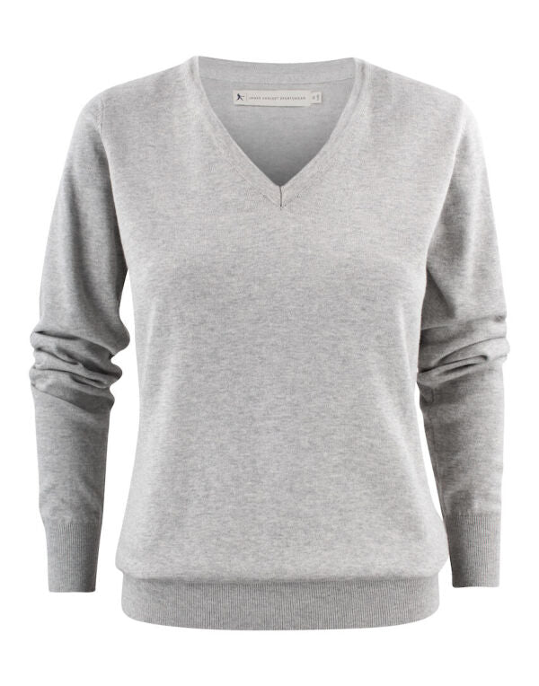 James Harvest Ashland V-Neck Ladies Knit