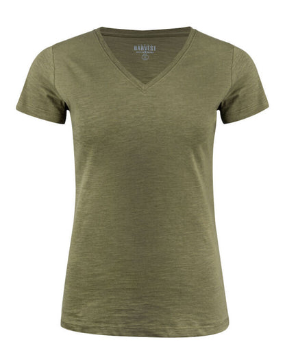 James Harvest Whailford V-Neck Ladies T