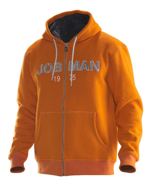 Jobman Mens Vintage Hoodie Lined