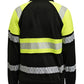 Jobman Sweatshirt Full-Zip Hi-Vis