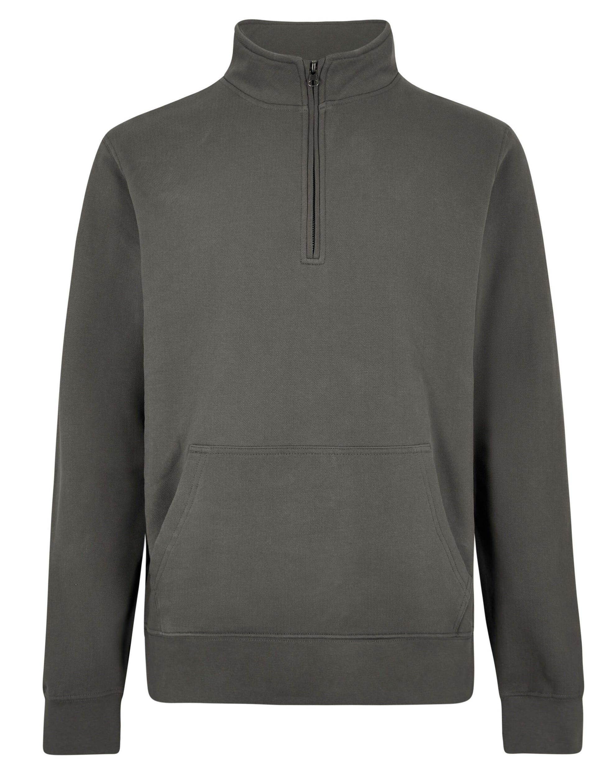 Kustom Kit 1/4 Zip Pique Sweatshirt