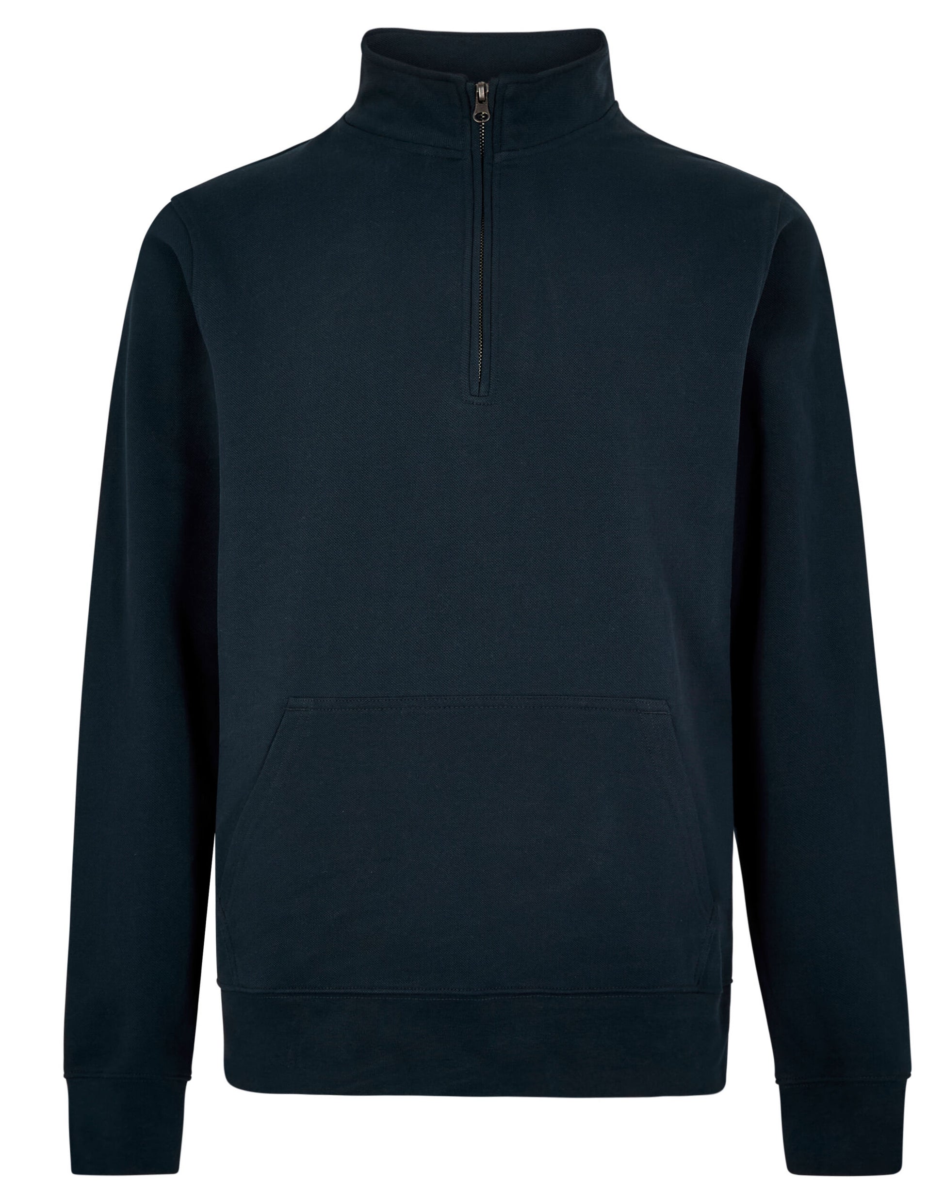 Kustom Kit 1/4 Zip Pique Sweatshirt