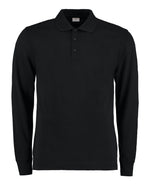 Kustom Kit Mens Pique L/S Polo Shirt