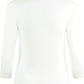Kustom Kit Lady Mandarin Collar 3/4 Top