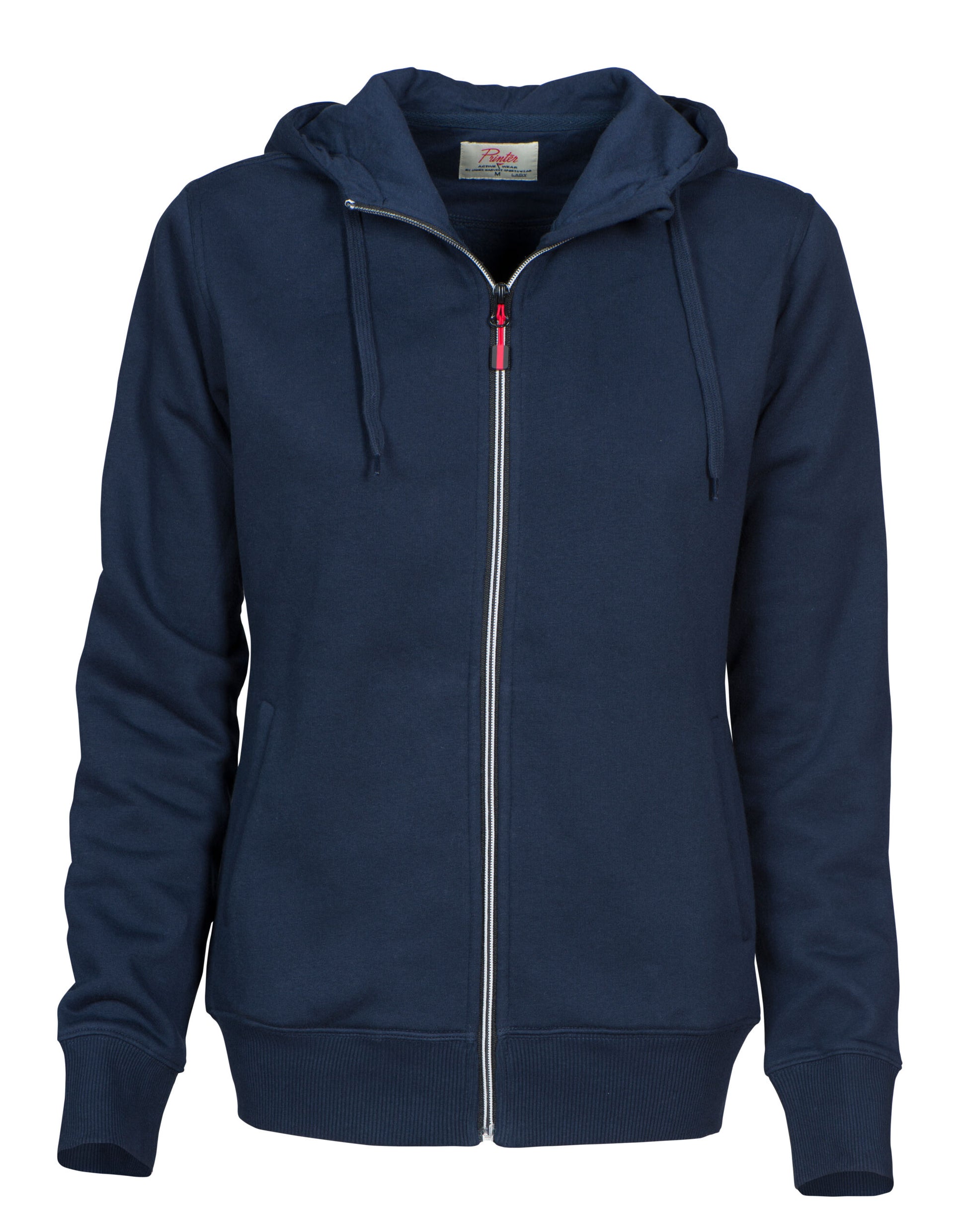 Printer Ladies Overhead Full Zip Hoody