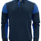 Printer Prime Long Sleeve Polosweater