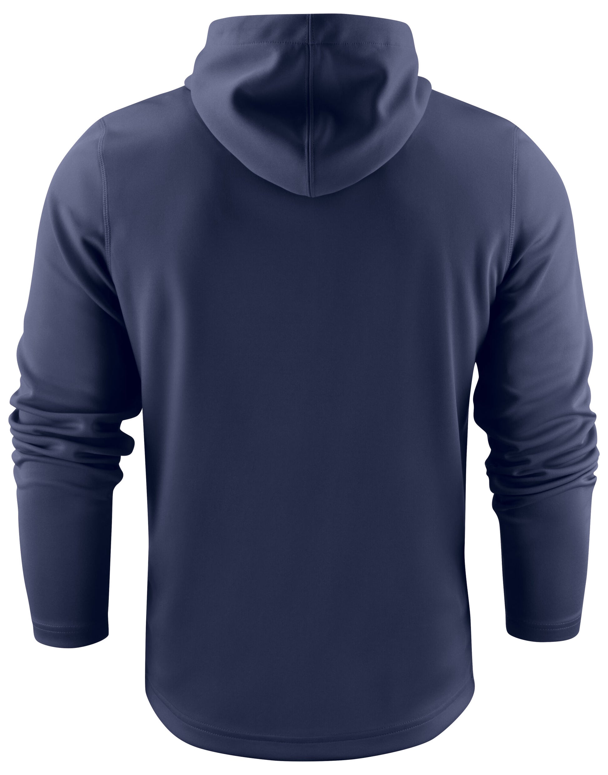 Printer Red Layback Full Zip Hoodie