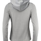 Printer Red Ladies Layback F/Z Hoodie