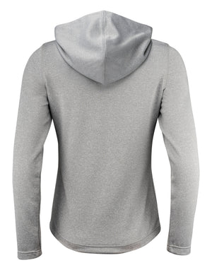 Printer Red Ladies Layback F/Z Hoodie