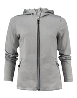 Printer Red Ladies Layback F/Z Hoodie