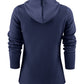 Printer Red Ladies Layback F/Z Hoodie