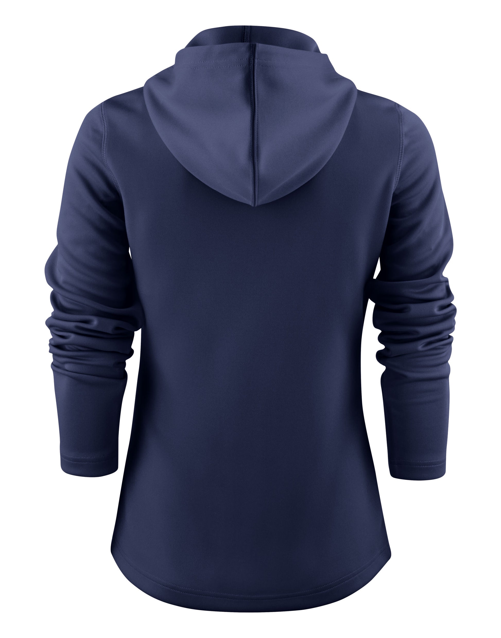 Printer Red Ladies Layback F/Z Hoodie