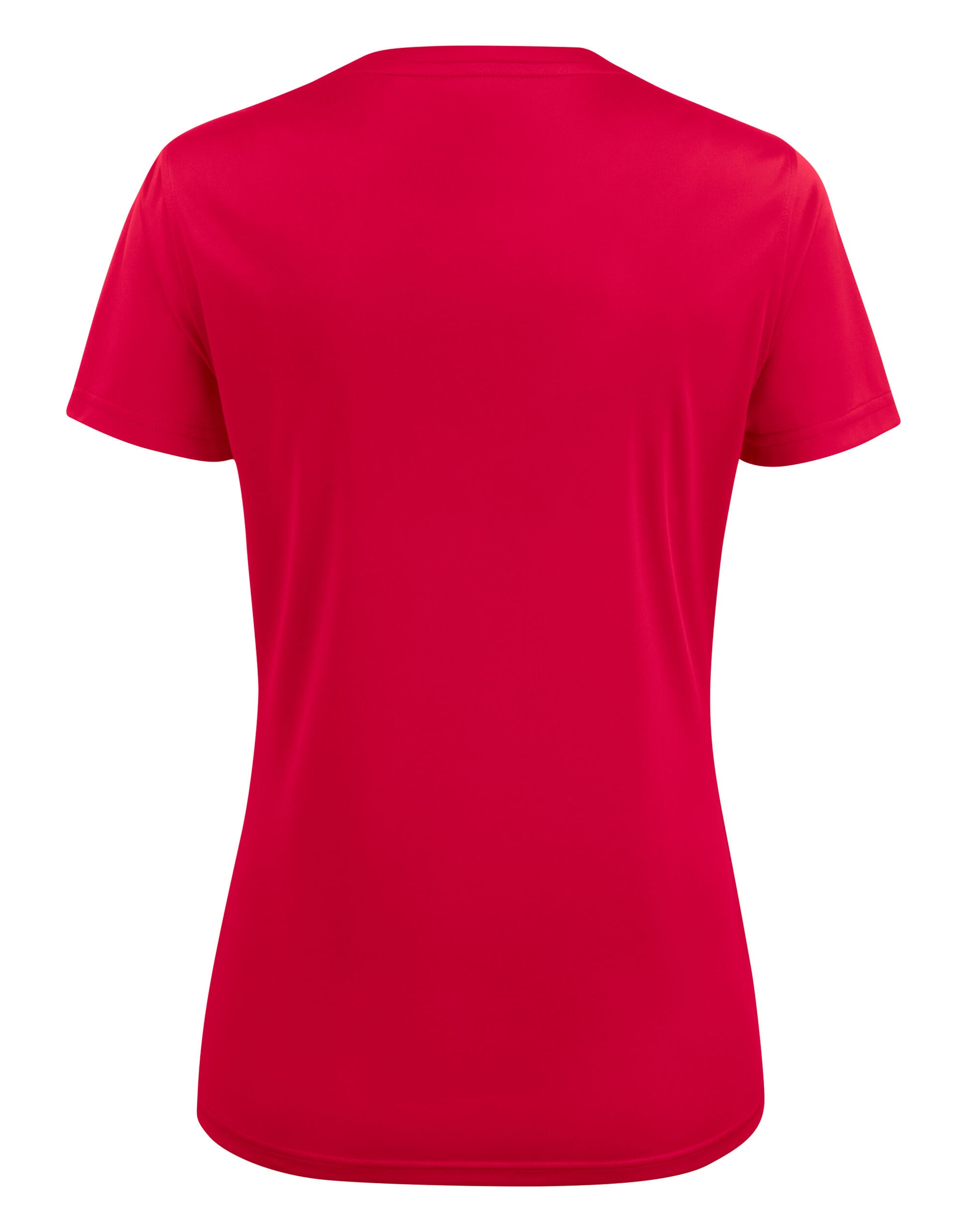Printer Red Ladies Run T-Shirt