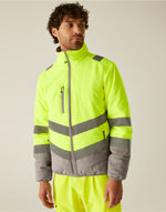 Regatta Hi-Vis 2 Tone Thermal Baffle Jkt