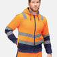 Regatta Hi Vis Pro Full Zip Hoodie