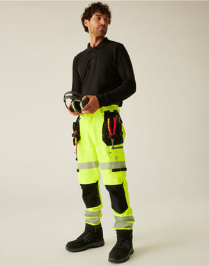 Regatta Hi-Vis Infiltrate Trouser R/L
