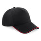 Beechfield Authentic 5 Panel Piped Peak