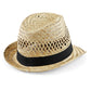 Beechfield Straw Summer Trilby