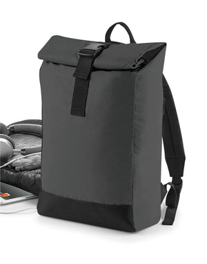 Bagbase Reflective Roll-Top Backpack