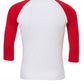 Canvas Unisex 3/4 Sleeve Baseball Tee
