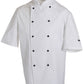 Dennys Removable Stud SS Chef Jacket
