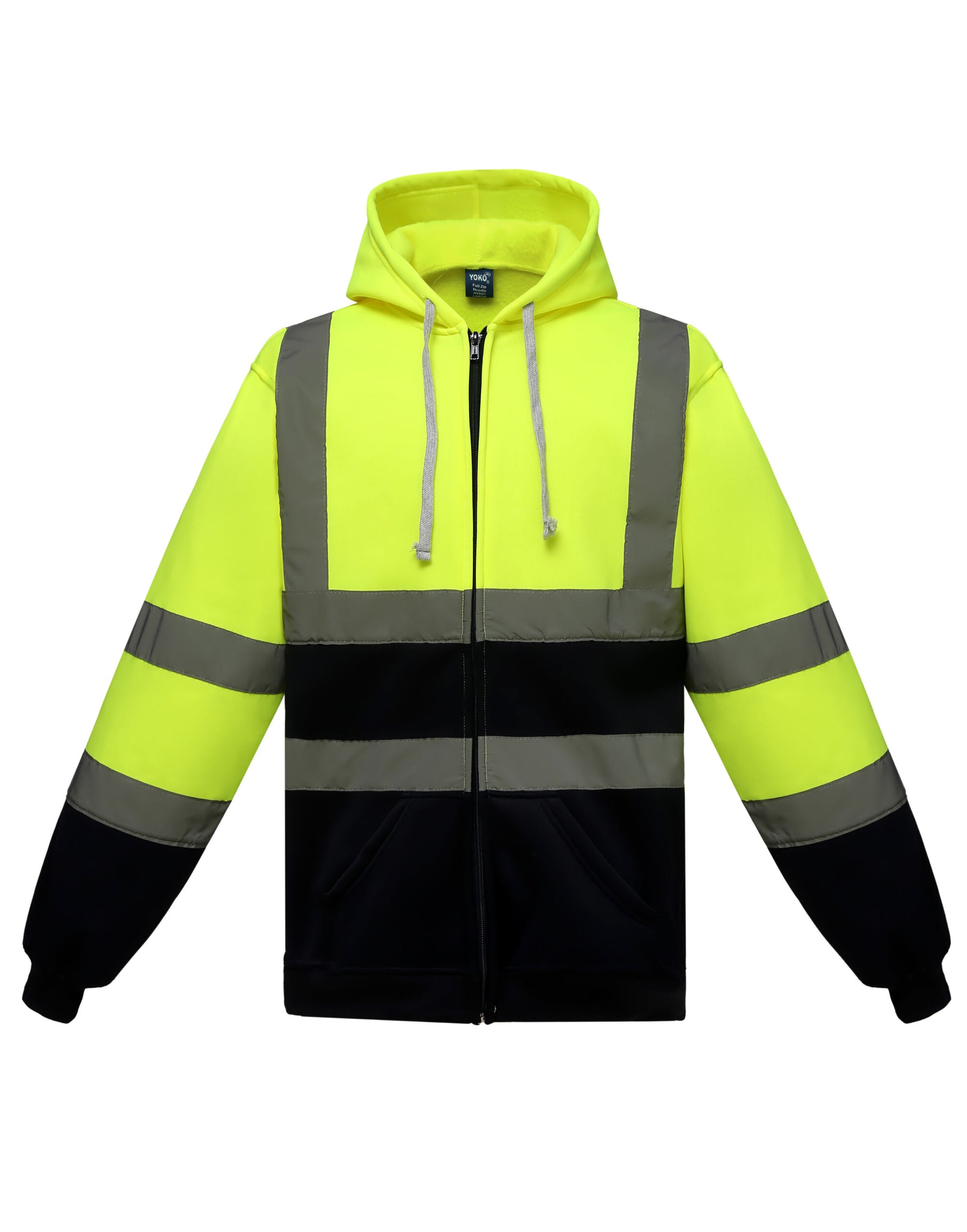 Yoko Hi Vis Zipped Hoodie