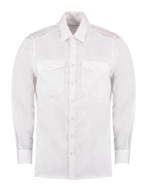 Kustom Kit Tailored Fit L/S Pilot Shirt