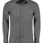 Kustom Kit Mens LS Tailored Poplin Shirt
