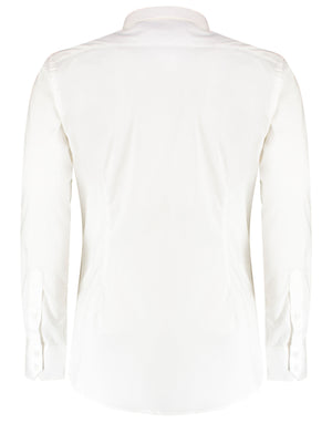 Kustom Kit Mens LS Stretch Oxford Shirt